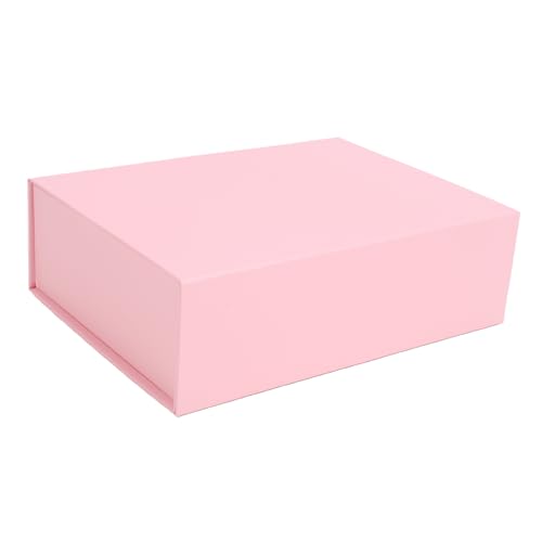 Generic Caja de Regalo Elegante y Espaciosa Caja de San Valentín con Cierre Magnético Seguro para el Día de la Madre, Cumpleaños, 9,1 X 6,7 X 2,8 Pulgadas, para Embalaje de Regalos (Rosado)
