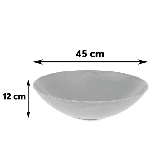 Pots de fleurs de 45cm extérieurs et résistants aux intempéries