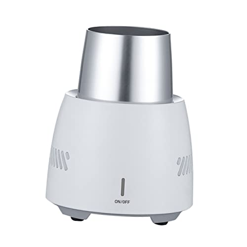 iplusmile Vaso Eléctrico para Enfriamiento Rápido Refrigerador para Bebidas Enfriador Portátil para Cerveza y Frutas Material Seguro Uso Doméstico y Exterior Enchufe Eu Blanco