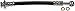 Dorman H621302 Brake Hydraulic Hose Compatible with Select Suzuki Models