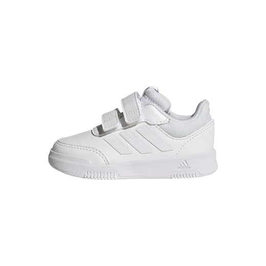 adidas Tensaur Hook And Loop Shoes, Zapatillas Unisex niños, Ftwr White Ftwr White Grey One, 37 1/3 EU