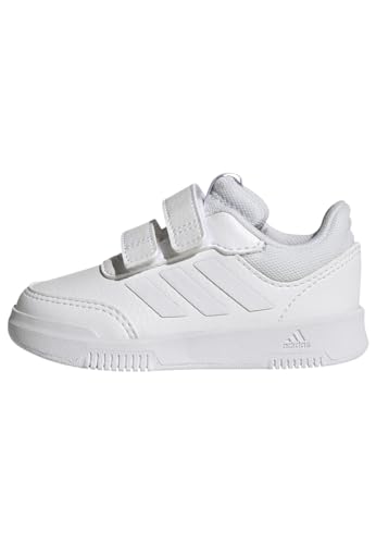 adidas Tensaur Hook And Loop Shoes, Zapatillas Unisex niños, Ftwr White Ftwr White Grey One, 31 EU