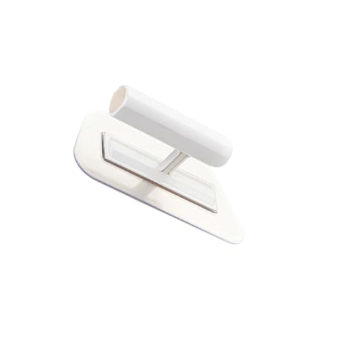 AMSLSIU Cazzuola di finitura versatile, utensile manuale leggero e trasparente con impugnatura comoda per lavori di costruzione, raschiatura, intonacatura, verniciatura pareti.