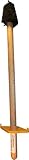 IHDB-13 - Tapered Trim Heavy-Duty Thread Compound Dope Brush 2' Front And 3' Back W/Guard 28' LG Handle (2, 28')