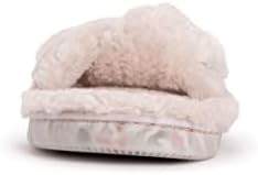 MUK LUKS womens Muk Luks® Women's Lesedi Shearling Slipper, Ivory, Medium US | Image 5