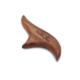 HealthAndYoga™ Reflexology Tools – ACU-T Triangle Wooden Massage Tool – Muscle Knot Remover, Point Relief Mini Massager, Manual Deep Tissue and Trigger Point Massager