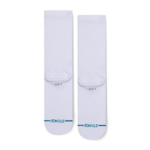 Stance Icon Classic Casual Crew Socks 3-Pack, Cotton Blend and Cushioning Arch Support3