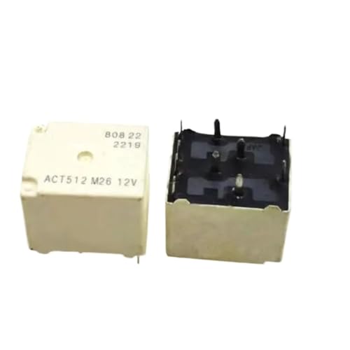 Relais ACT512 M26 12V anti-surchauffe pour circuit imprimé DIP9 12 V CC lot de 5