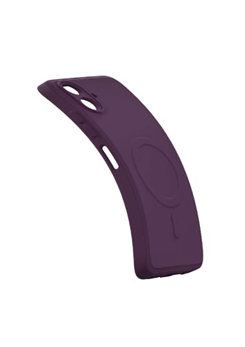 Image of amazon basics Back Cover for Samsung Galaxy A07 / M07 5G Soft Matte Silicone Mag-Safe Design (Mag-Safe Not Support) Camera Protection | Slim Fit Bumper Cover (Purple)