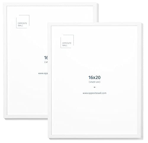 ���Α��̕� - 16×20�C���` - �z���C�g�\���b�h�I�[�N�E�b�h�̎ʐ^�t���[�� - �y�ʁA���\&��U�h�~ - �Ǌ|���|�X�^�[�܂��̓t�H�g�t���[�� - �I�t�B�X�A�M�������[�A����p�̕Ǒ��� - 2�p�b�N