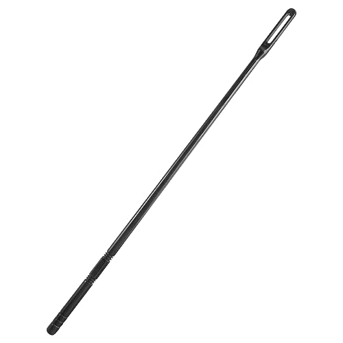 ibasenice Plastic Flute Cleaning Rod Stick Black Non-scratch Material Essential Flute Accessory