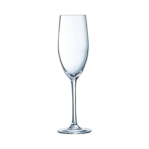 Chef & Sommelier Cabernet Flûte à Champagne en Kwarx Grand Modèle, Lot de 6