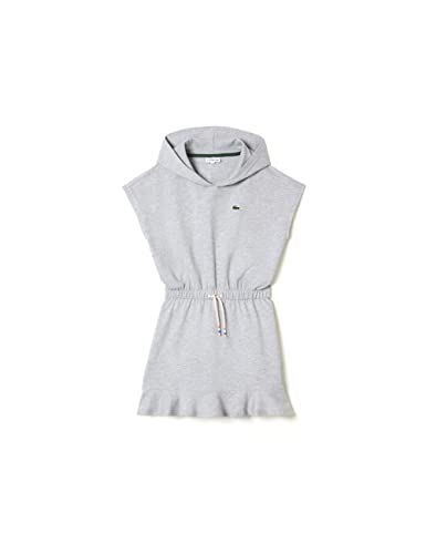 Lacoste-Kinder KLEID-EJ5299-00, Heidekraut Grau, 8 ans