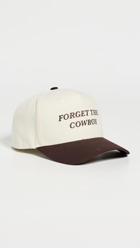 Image of Brixton Women's Forget The Cowboy Netplus Cap, Chocolate /Off White, One Size