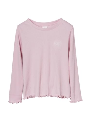Image of Gap Girls' Long Sleeve Ribbed Tee
