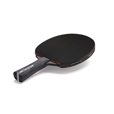 Killerspin SVR 2U Black Paddle Set of 2 Rackets with 4 Balls and Foam Protective Paddle Storage Case