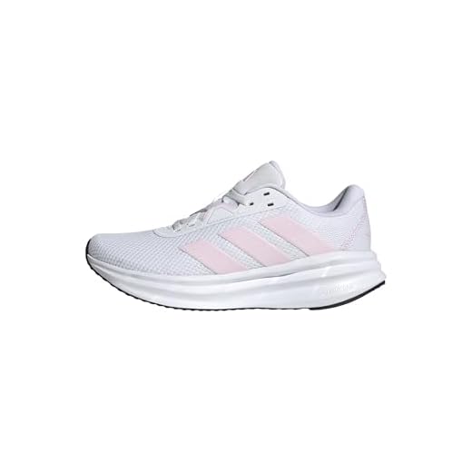 adidas Galaxy 7 Running Shoes, Zapatos Bajos Que no Son de fútbol Mujer, FTWR White/Clear Pink/Core Black, 39 EU