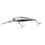 Isca Artificial Yara Deep Shad 6,5cm 6,2g Branca Transparente