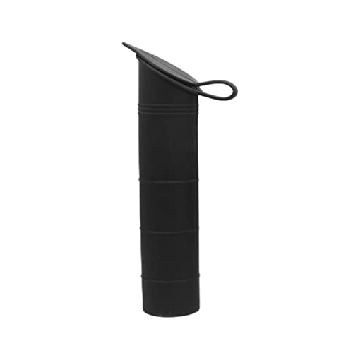 Esquirla Fishing Rod Holder Insert Tube, Inner Sleeve and Cap Gasket Liner Tube Lining Black for Kayak, Marine, Yacht, Canoe Fishing Accessories, 30 Degrees