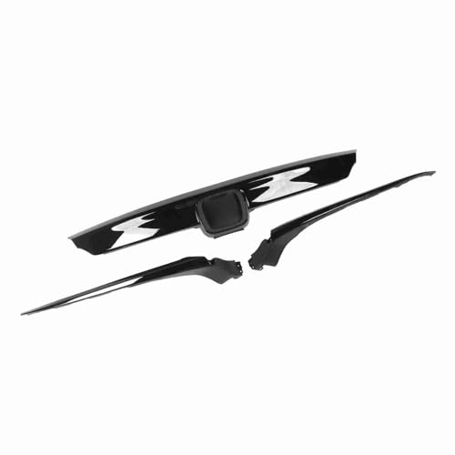 Calandre supérieure avant style sportif noir brillant chromé pour modèle 2018-2020
