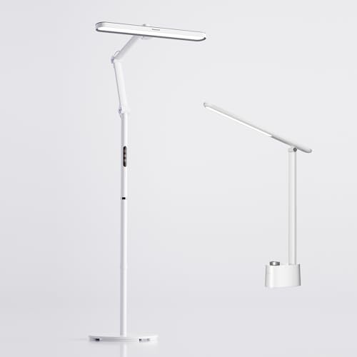 Honeywell LED Floor Lamp Mordern - 05D01 Sunturalux™ Dimmable Floor Lamp for Living Room Standing Lamp with 1500LM, 5000K Eye-Caring Standing Light for Home Office Bedroom