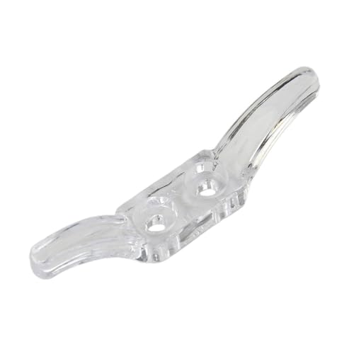 Kivivaka Estores enrollables de seguridad para niños, para cortinas de plástico resistente con tornillos, transparente, 4 unidades