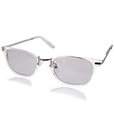 [エイトトウキョウ] サングラス 偏光 偏向 メンズ レディース ブルーライトカット 日本製 ウェリントン ボストン 軽量 ライトカラー ドライブ バイカー メガネ スポーツ 運転用 釣り 野球 ゴルフ UVカット ブルーライトカット 高性能レンズ [ 鯖江製 レンズ ] クリア/ライトスモーク TAC8102-CL-LSM