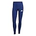 Adidas Womens 3-Stripes Single Jersey Sportswear Leggings, Dark Blue/White, Medium