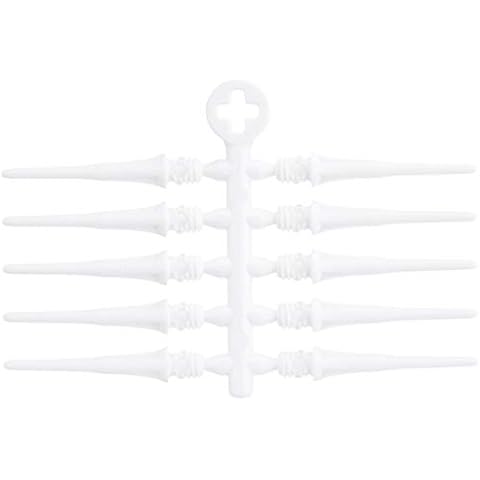 Cosmodarts Fit Point Plus Tip, White, 50 Count Cover