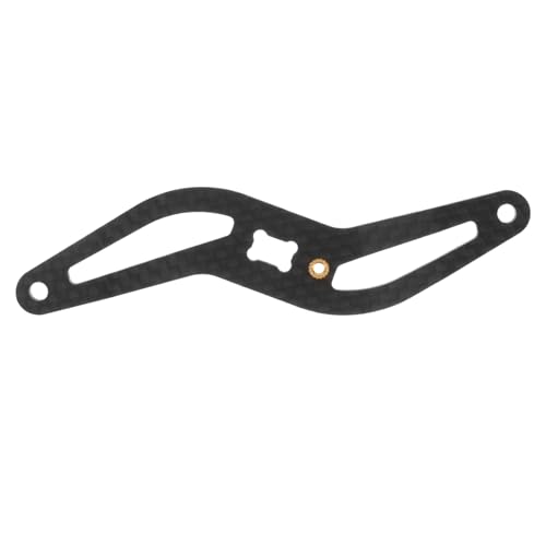 MUELODSIC Accesorios de balancines de Fibra de Carbono. removedor de anzuelos alicates de Pesca caña y Carrete apretones Gancho Vara Accesorio versátil Brazo del Carrete Accesorio de Carrete