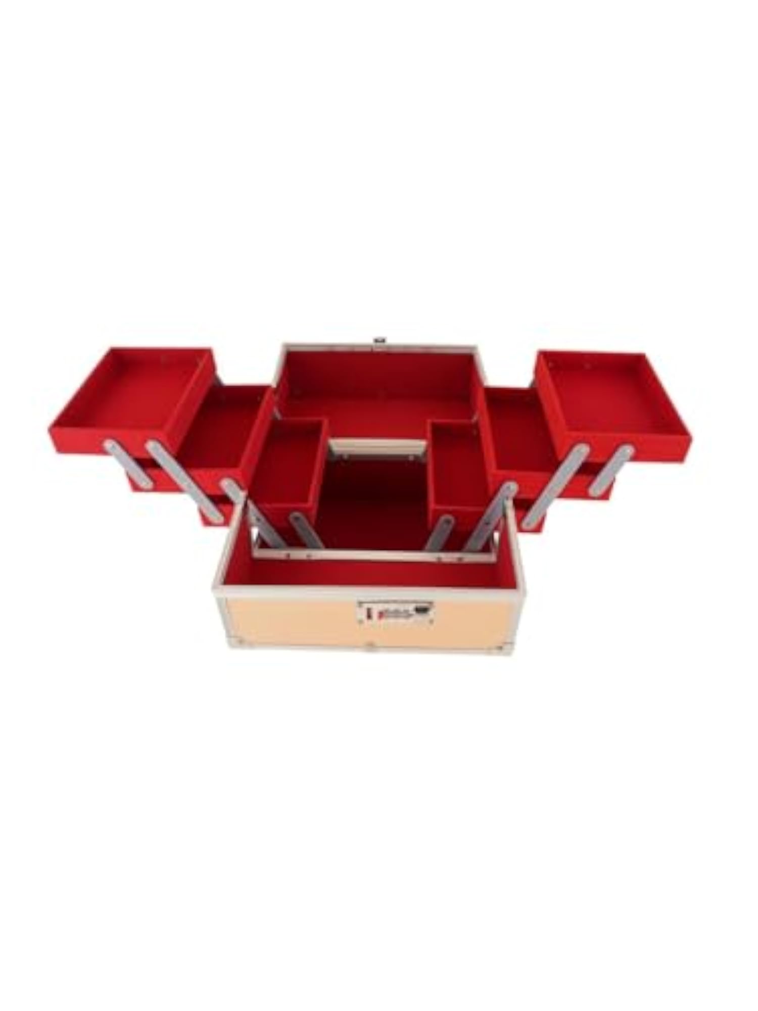 Elegant Clip-and-Go Makeup Organizer Box