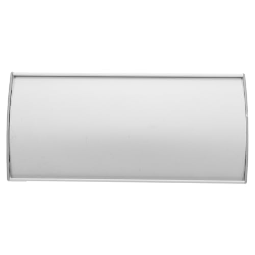 TEHAUX 金属製オフィスネームプレートスタンド 空白 垂直デスクネームプレートホルダー フロントデスク情報表示看板用 アーチ型サイン