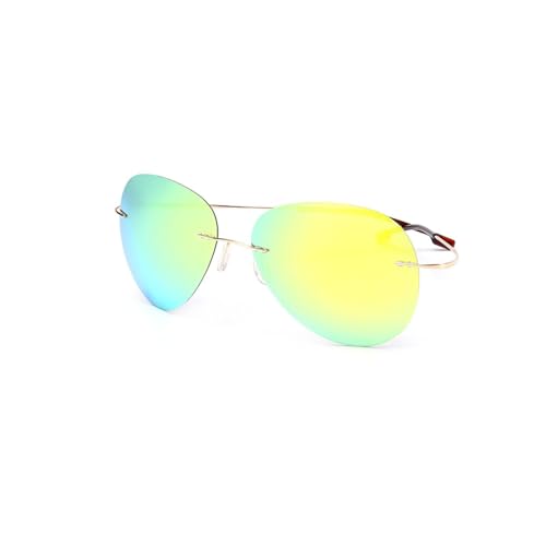 Lunettes de soleil sans monture pour la conduite et le quotidien d'été
