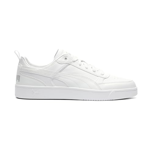 PUMA Mens Dribble Lace Up Sneakers Shoes Casual - White