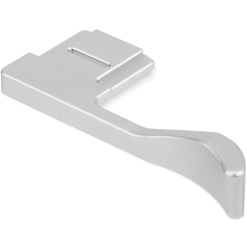 Repose-main Haoge Ricoh GRIII grip de pouce en métal argent THB-GR4LS