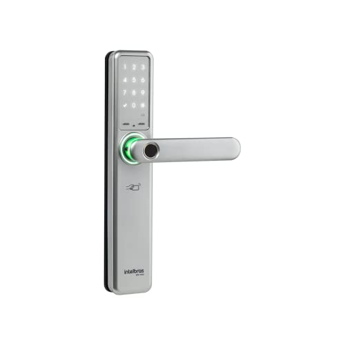 Fechadura Smart de Embutir Com Maçaneta Compatível com Alexa IFR 7000 Prata Intelbras