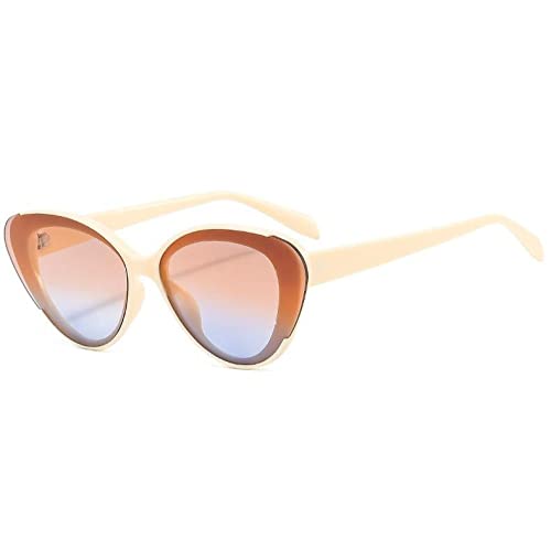 Lunettes de soleil œil de chat vintage pour femme avec petite monture et protection UV400