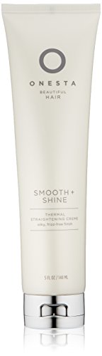 Onesta Hair Care Smooth + Shine Thermal Straightening Crème, 5 Fl oz