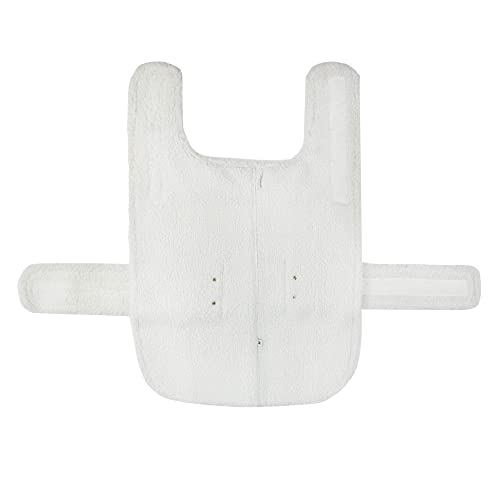 Dog Jacket Berber Fleece Winter Pet Coat Windproof Warm Dog Sweater Thick Apparelf in Beige White Color Used for Medium Large Dogs (Small) - Image 4