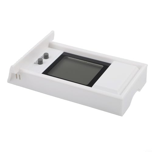 Termómetro digital Max Min para invernadero de jardín Uso interior al aire libre con 0. resolución y rendimiento confiable (blanco)