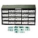 Jameco Valuepro 00081875 Axial Component Capacitor Kit, 140 Piece