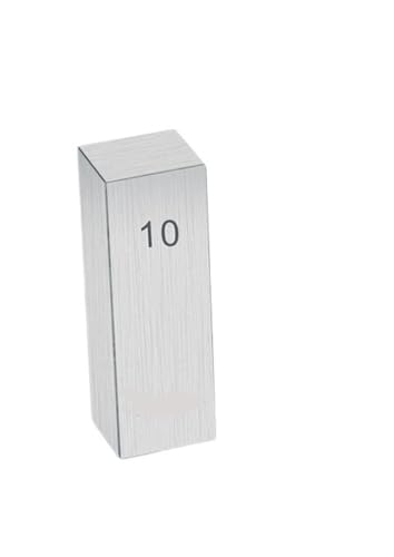 Calibre de bloque, Pie De Rey Precisión, Bloque Medición, Acero, Cuadrado, Micrómetro,Accesorios para carpintería(10mm)