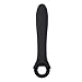 Evolved Novelties - Gender X - Powerhouse - Silicone 12 Speeds & Functions with Ring-Handle Vibrator - Black