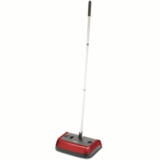 Ewbank Evolution 3 Adjustable Floor & Carper Manual Sweeper, Red