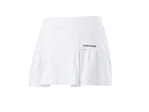 Head Club Basic Skort Faldas Deportivas de Tenis, Mujer, White, M