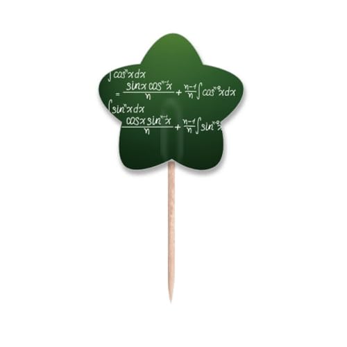 Formules Cosinus Drapeaux Cure-dents Étoiles pour Cupcakes