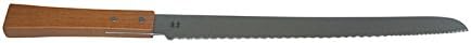 Morinoki Japanese Stainless Steel Bread Knife, 9.4-in / 24-cm