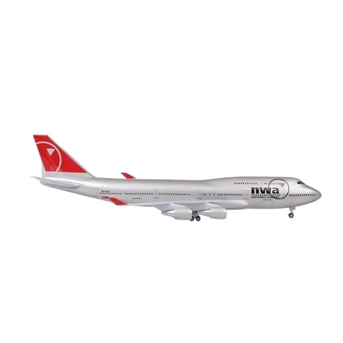 Avión en miniatura B747 Northwest escala 1:150 para decorar tu despacho 6