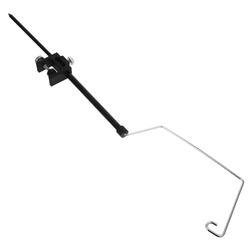 ORFOFE 1Set Camping Light Holder Sturdy Outdoor Lamp Rack Portable Stand with Ground Spike Table Clamp for Outdoor Picnic and Camping Activities