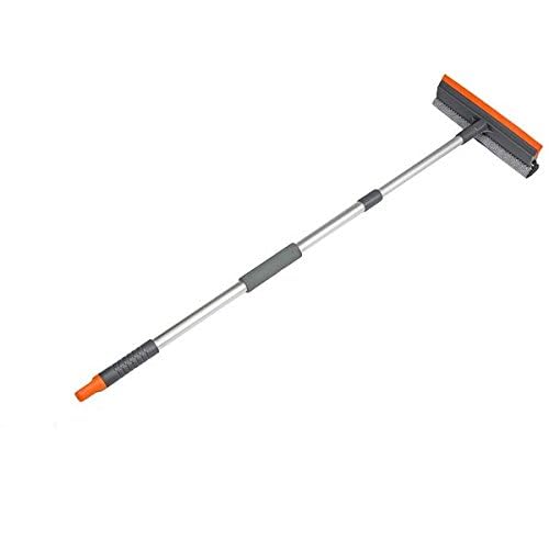 Teleskop Fensterwischer 70-120cm – 2in1 Scheibenreiniger mit...